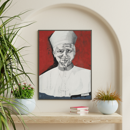Canvas Print of "Beacon", a Pope Leo XIV Painting