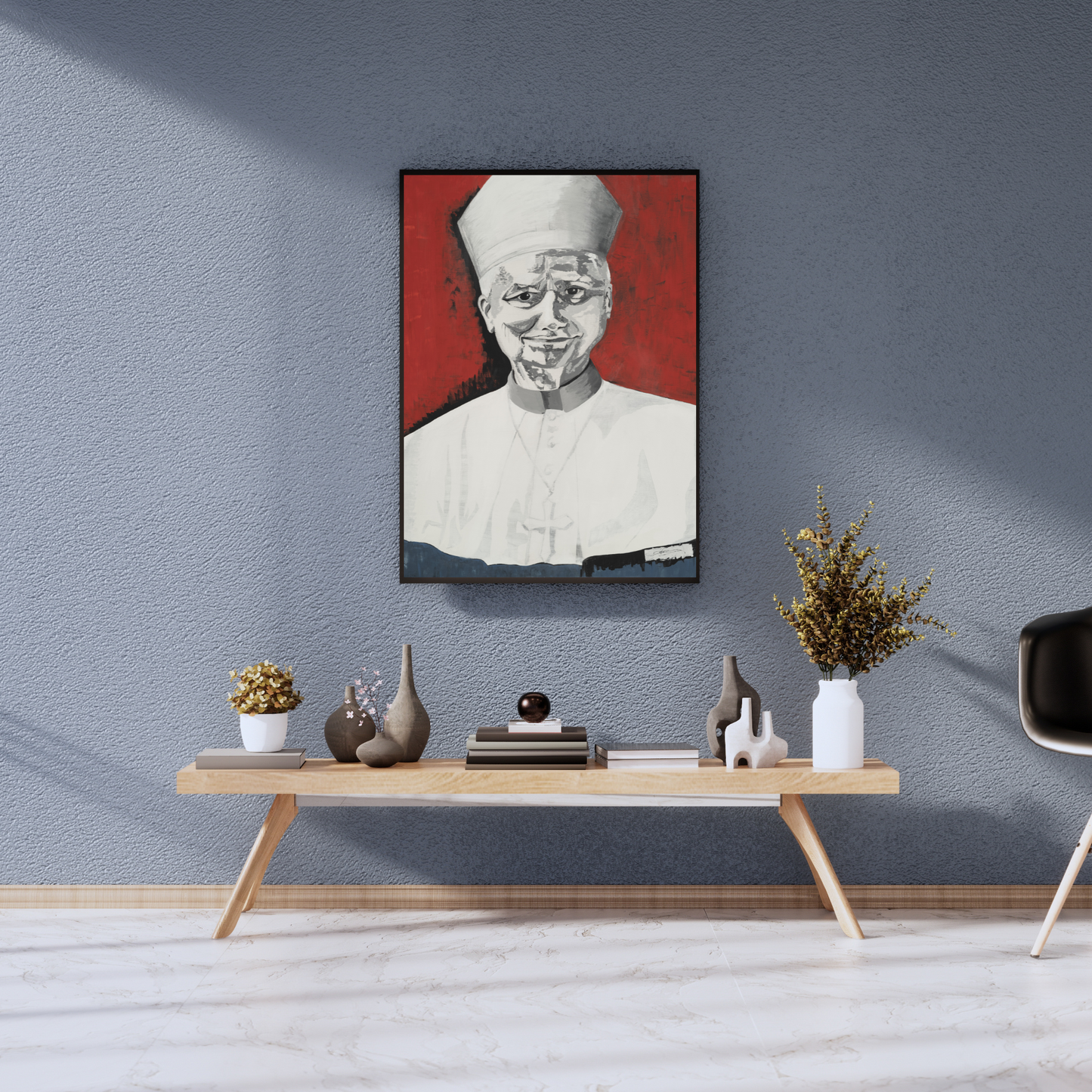 Canvas Print of "Beacon", a Pope Leo XIV Painting