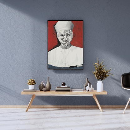 Canvas Print of "Beacon", a Pope Leo XIV Painting