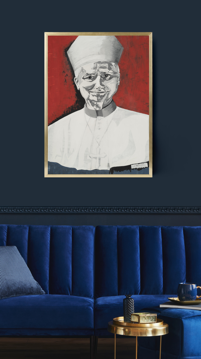 Canvas Print of "Beacon", a Pope Leo XIV Painting