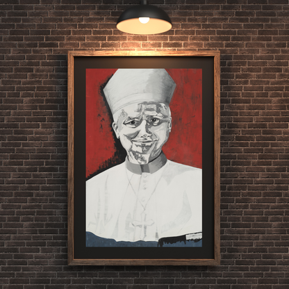 Canvas Print of "Beacon", a Pope Leo XIV Painting