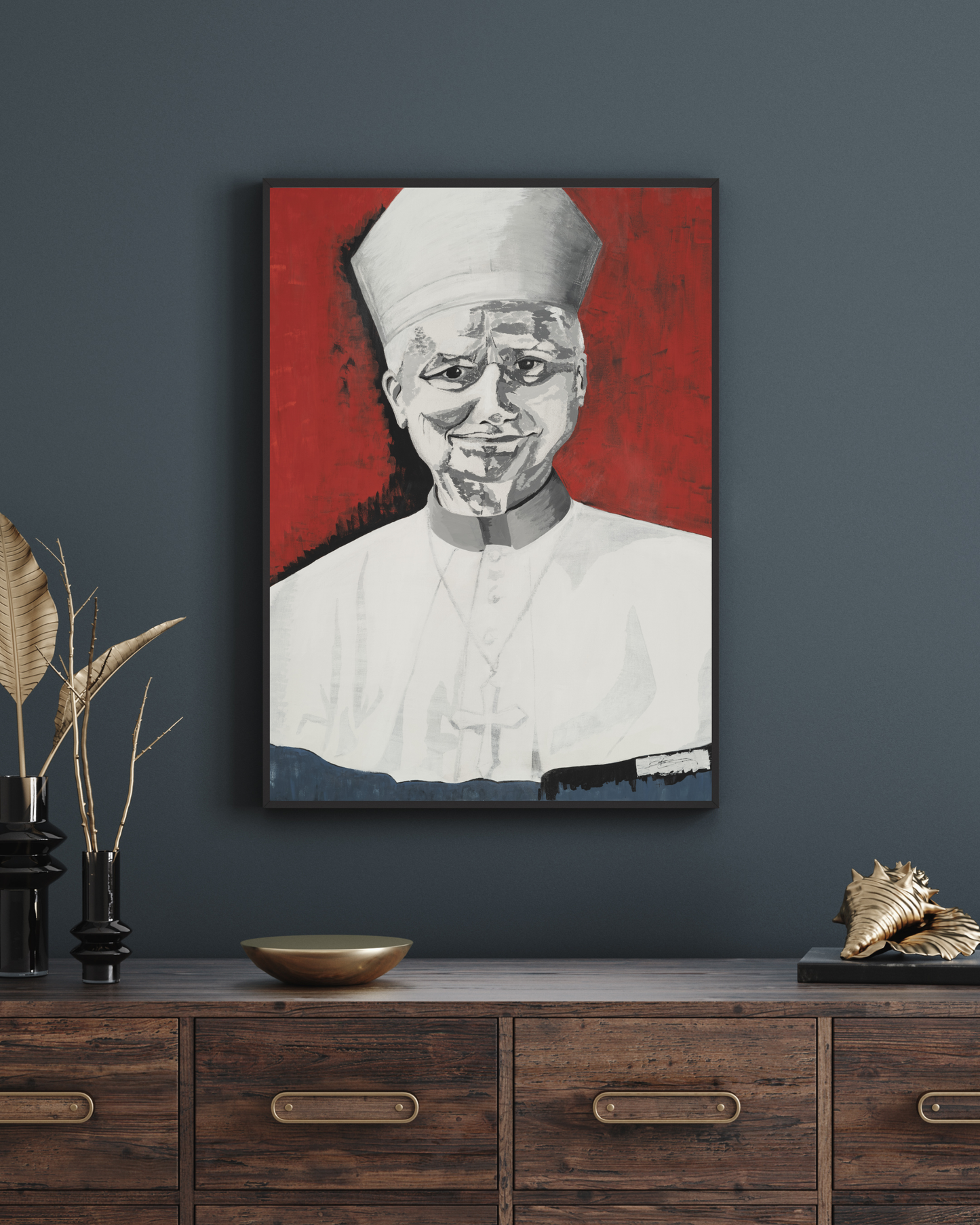 Canvas Print of "Beacon", a Pope Leo XIV Painting
