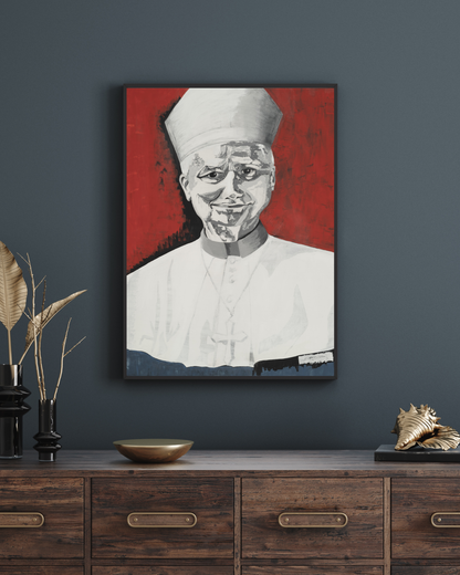 Canvas Print of "Beacon", a Pope Leo XIV Painting