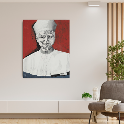 Canvas Print of "Beacon", a Pope Leo XIV Painting