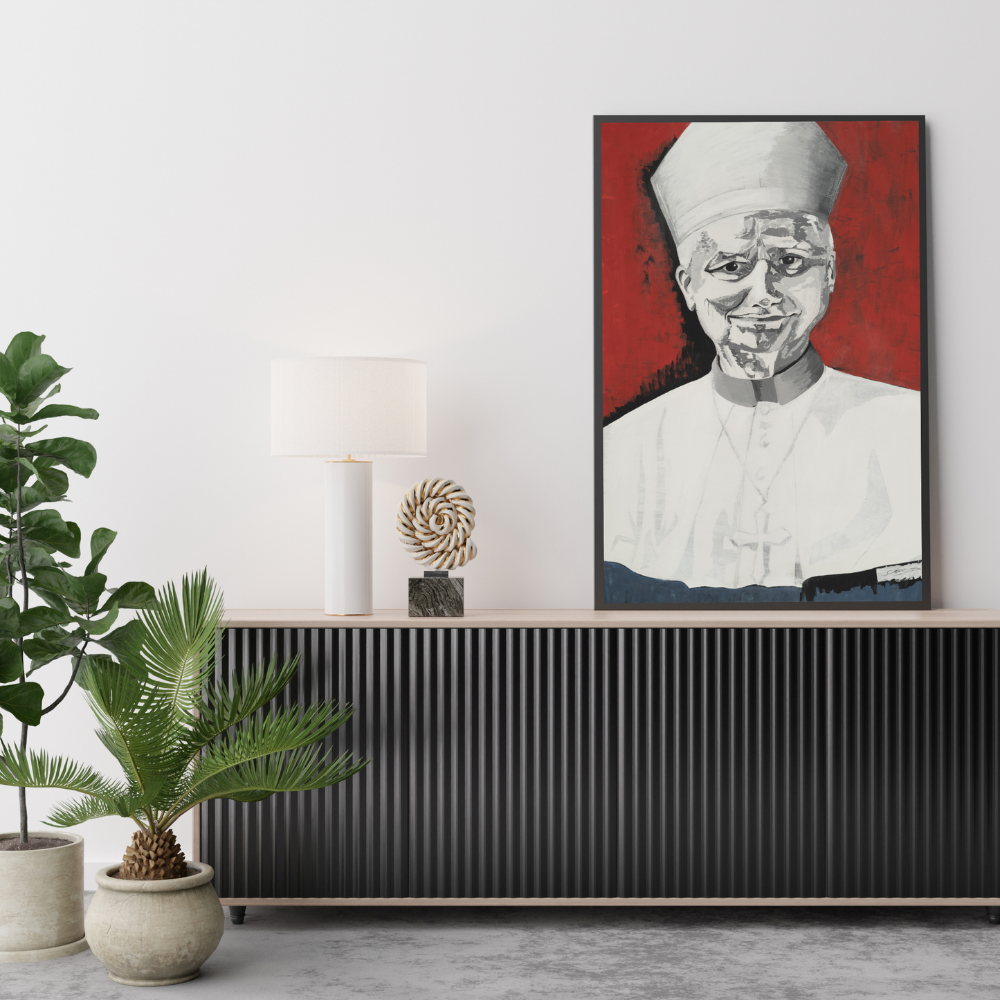 Canvas Print of "Beacon", a Pope Leo XIV Painting