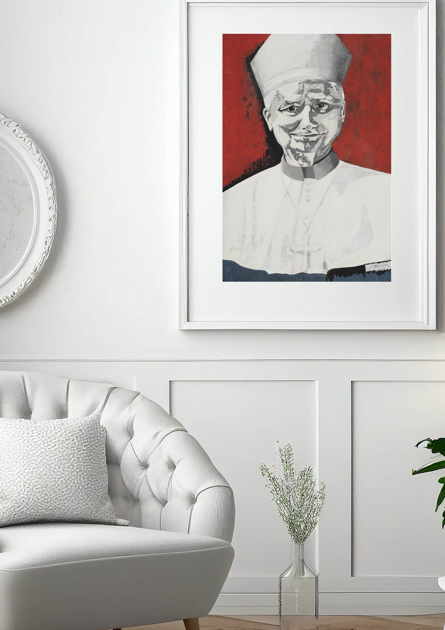 Canvas Print of "Beacon", a Pope Leo XIV Painting