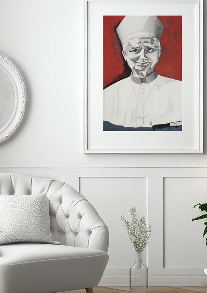 Canvas Print of "Beacon", a Pope Leo XIV Painting