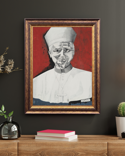 Canvas Print of "Beacon", a Pope Leo XIV Painting