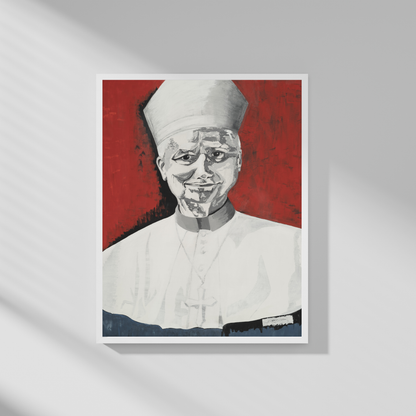 Canvas Print of "Beacon", a Pope Leo XIV Painting